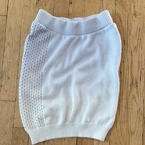 Vintage Havana Light Blue Knit Skirt